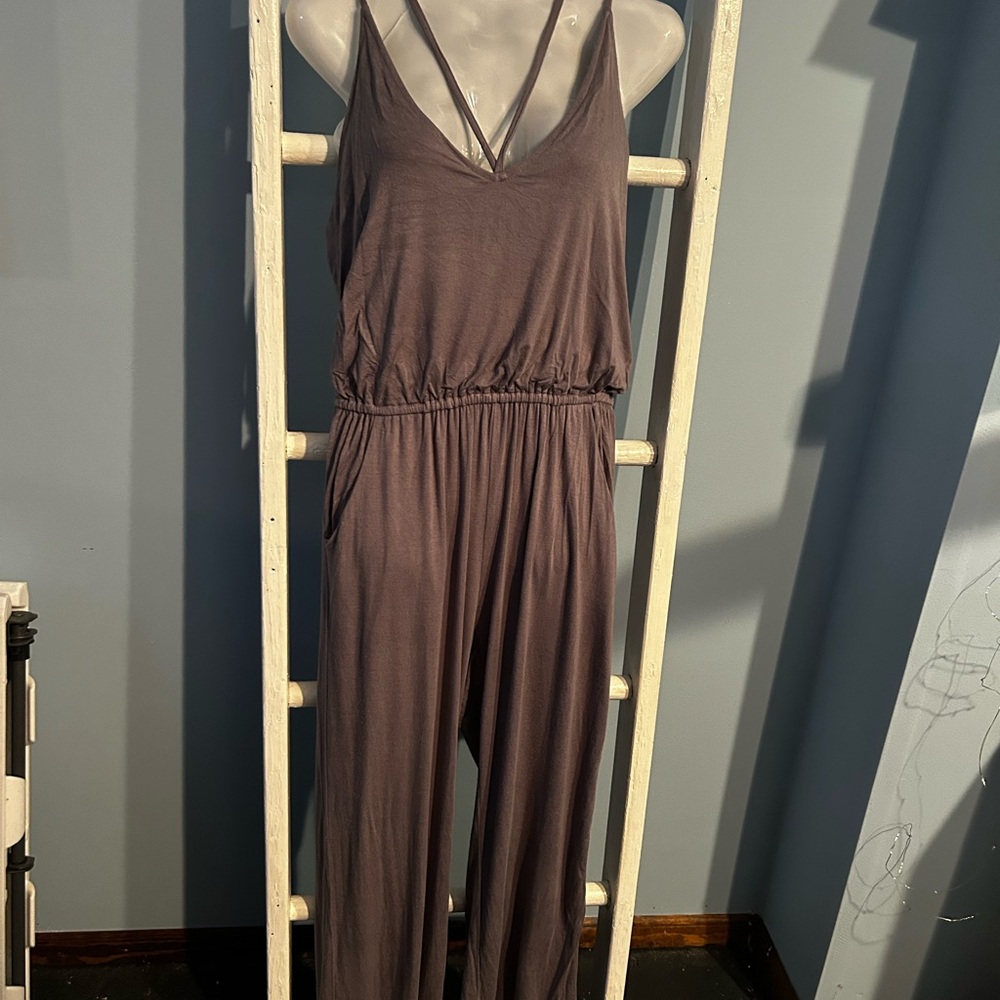 Elegant Gray Women's Jumpsuit